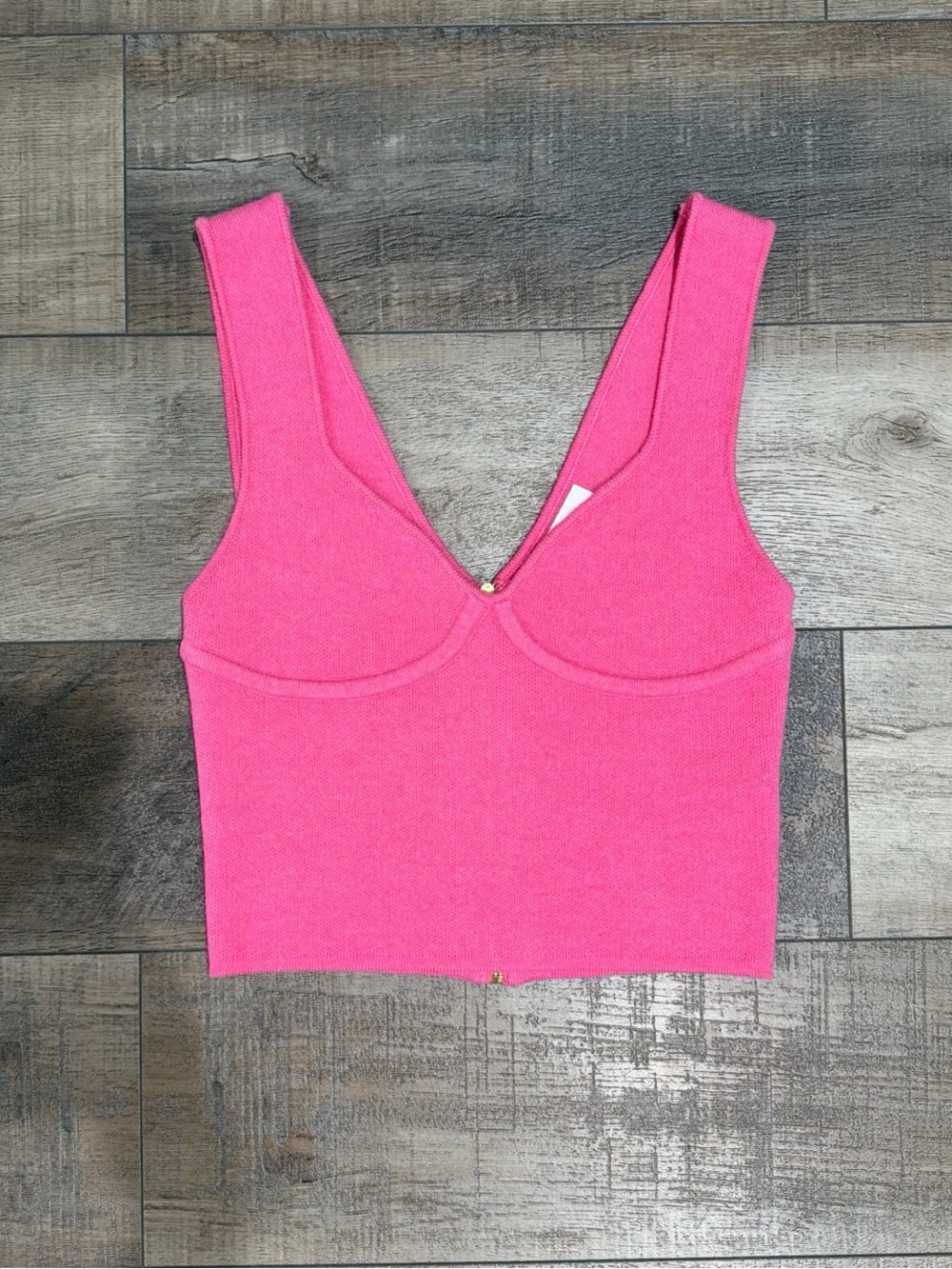 Sablyn Iridian cashmere tank top in pink